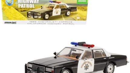 1989 Chevrolet Caprice Police Diecast Model - California Highway Patrol 1/18 by Greenlight
