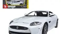 Jaguar XKR-S White 1/24 Diecast Model by Bburago - Premium Collectible Car