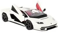 Buy Lamborghini Countach LPI 800-4 White 1/24 Diecast Model Car by Bburago - Perfect Collectible!