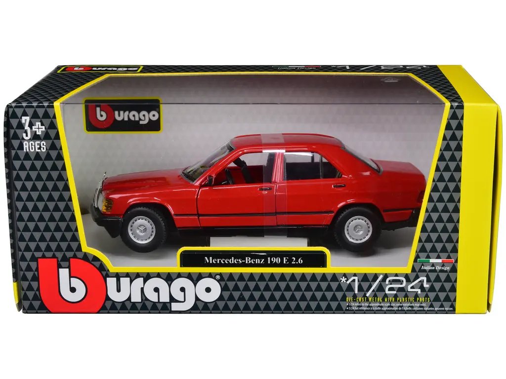 Diecast Model Cars wholesale toys dropshipper drop shipping Mercedes Benz 190 E 2 6 Red 1/24 Bburago 21103rd drop shipping wholesale drop ship drop shipper dropship dropshipping toys dropshipper diecast drop shipper dropshippers. Mercedes-Benz 190 E 2.6 Red 1/24 Diecast Model Car by Bburago - Collectible Luxury Replica