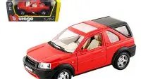 Land Rover Freelander Red 1/24 Diecast Model Car by Bburago - Perfect Collectible for Enthusiasts