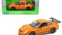 Porsche 911 (997) GT3 RS Orange 1/24 Diecast Car by Welly