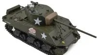 1/43 Diecast M4A3 Sherman Tank 'Thunderbolt IV' - WWII Bastogne Model