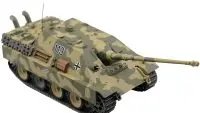 Authentic 1/43 Diecast German Jagdpanther Tank Destroyer Model - WWII AFVs Collection