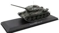Authentic 1/43 T-34-85 Tank Model - USSR 55th Armoured Brigade 1945