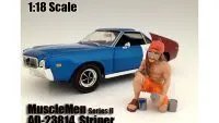 Musclemen "Striper" Figure For 1:18 Scale Models by American Diorama