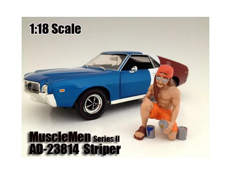 Musclemen “Striper” Figure For 1:18 Scale Models by American Diorama
