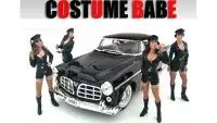 American Diorama 1:18 Scale 'Costume Babes' 4-Piece Figure Set
