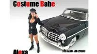 Stunning Costume Babe Alexa Figure for 1:18 Scale Models by American Diorama