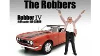 Robber IV Figure for 1:18 Scale Models by American Diorama - Enhance Your Collection