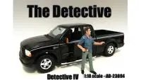 Collectible Detective #4 Figure for 1:18 Scale Models by American Diorama