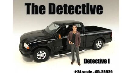 Collectible 'The Detective #1' 1:24 Scale Figure by American Diorama
