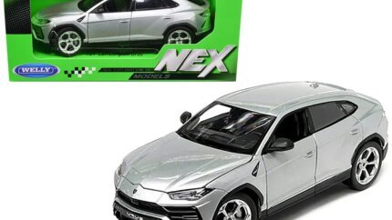 Lamborghini Urus Gray Metallic 1/24 Diecast Model Car by Welly – NEX Models Collectible