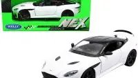 Buy Aston Martin DBS Superleggera 1/24 Diecast Model Car by Welly - White with Black Top