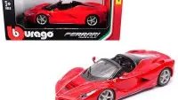 Ferrari LaFerrari F70 Aperta Red 1/24 Diecast Model Car by Bburago - Premium Collectible