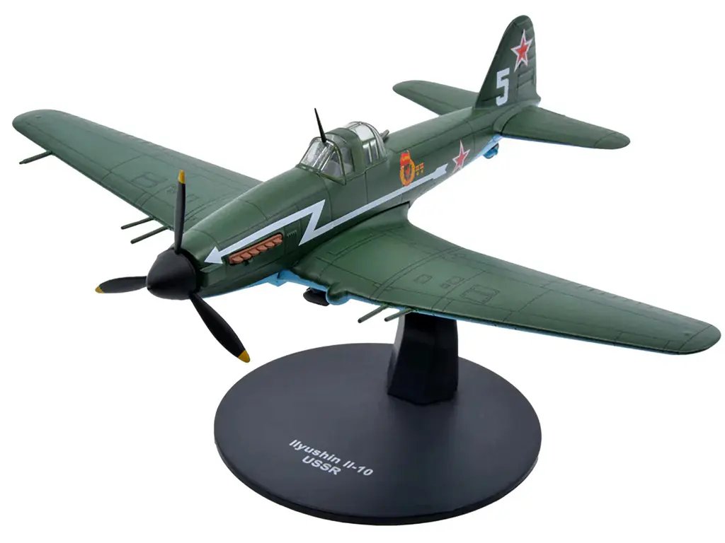 Authentic Ilyushin IL-10 1/72 Diecast Model – WWII Soviet Ground Attack Aircraft