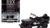 1942 Willys Jeep Black Bandit Series 25 1/64 Diecast Model Car by Greenlight
