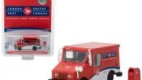 Canada Postal Service (Canada Post) Long Life Postal Mail Delivery Vehicle (LLV) with Mailbox Accessory Hobby Exclusive 1/64 Diecast Model Car by Greenlight