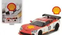 2009 Chevrolet Corvette C6R 1/64 Diecast Model by Greenlight - Shell Oil Exclusive