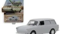 1965 Volkswagen Type 3 Squareback Panel Light Gray 1/64 Diecast Model Car by Greenlight - Estate Wagons Series 1
