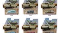Greenlight Series 4 Estate Wagons 6-Piece 1/64 Diecast Model Car Set