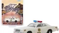 1977 Plymouth Fury Hazzard County Sheriff 1/64 Diecast Model by Greenlight - Hobby Exclusive