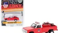 1986 Chevrolet M1008 FDNY Fire Truck 1/64 Diecast Model by Greenlight – Hobby Exclusive