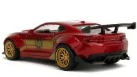 2016 Chevrolet Camaro Red Metallic & Iron Man Diecast - Avengers Hollywood Rides 1/32 by Jada