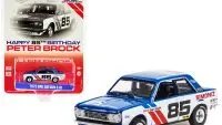 1972 Datsun 510 #85 BRE Peter Brock 85th Birthday 1/64 Diecast Model by Greenlight