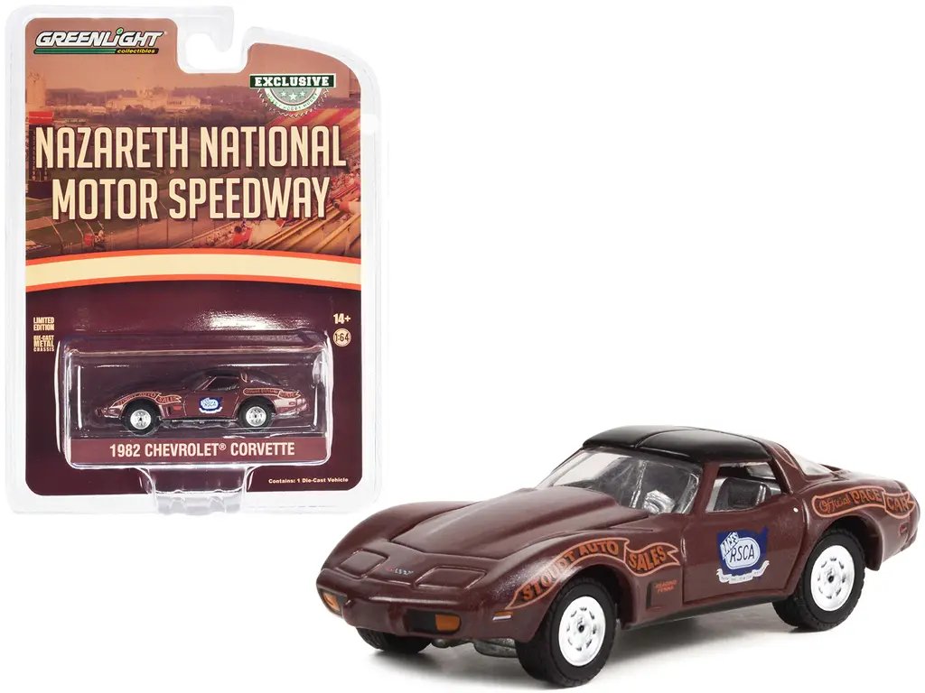 1982 Chevrolet Corvette Pace Car 1/64 Diecast Model by Greenlight – Hobby Exclusive