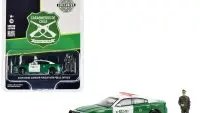 2018 Dodge Charger Pursuit Carabineros de Chile 1/64 Diecast Model by Greenlight - Hobby Exclusive Series