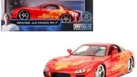 Experience Speed: Orange Julius' Iconic Mazda RX-7 from Fast & Furious