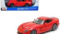 2013 Dodge Viper GTS SRT Red 1/18 Diecast Model Car by Maisto - Collectible Excellence