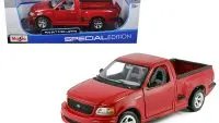 Ford SVT F-150 Lightning Red 1/21 Diecast Model Truck by Maisto - Collectible Pickup