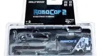 1979 Ford F-150 & 1986 Ford Taurus Police Car Set with Enclosed Hauler - RoboCop 2 Movie Collectible