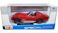 Vintage 1970 Chevrolet Corvette Convertible Red 1/24 Diecast Model by Maisto