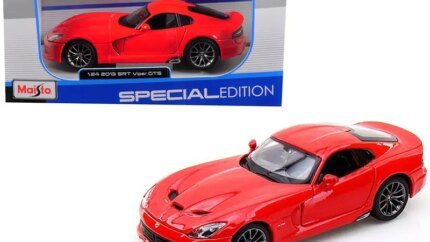 2013 Dodge Viper SRT GTS Red 1/24 Diecast Model Car by Maisto - Collectible Precision