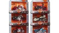Harley-Davidson Series 40 Diecast Models: 6-Piece 1/18 Set by Maisto