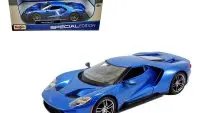 2017 Ford GT Blue Metallic 1/18 Diecast Model Car by Maisto - Collector's Dream