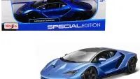 Stunning Lamborghini Centenario Blue Metallic 1/18 Diecast Model by Maisto