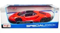 Lamborghini Centenario Orange Special Edition 1/18 Diecast Model Car by Maisto