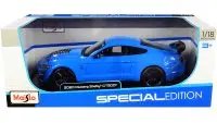 2020 Ford Mustang Shelby GT500 Light Blue 1/18 Diecast Model by Maisto - Special Edition