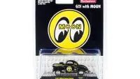Limited Edition 1941 Willys Coupe Gasser Black 'Mooneyes' 1/64 Diecast Model by M2 Machines