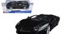 Lamborghini Aventador LP 700-4 Roadster Matt Black 1/24 Diecast Model Car by Maisto