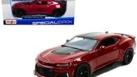 2017 Chevrolet Camaro ZL1 Burgundy Metallic 1/24 Diecast Model by Maisto