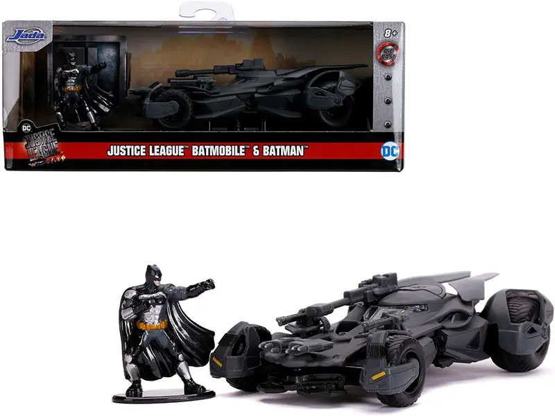 Diecast Model Cars wholesale toys dropshipper drop shipping 2017 Batmobile Diecast Batman Figurine Justice League 2017 Movie DC Comics Hollywood Rides Series 1/32 Jada 31706 drop shipping wholesale drop ship drop shipper dropship dropshipping toys dr 2017 Batmobile & Batman Diecast Model - Justice League DC Comics by Jada
