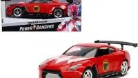 2009 Nissan GT-R R35 Red Ranger Power Rangers 1/32 Diecast Model Car by Jada
