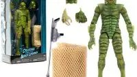 The Creature from the Black Lagoon 6.75" Moveable Figurine with Spear Gun and Fishing Net and Alternate Head and Hands "Universal Monsters" Series by Jada