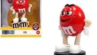 Red M&M's 4.5" Diecast Figurine "Metalfigs" Series by Jada
