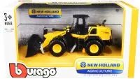 New Holland W170D Wheel Loader Yellow and Black "New Holland Agriculture" Series 1/50 Diecast Model by Bburago
